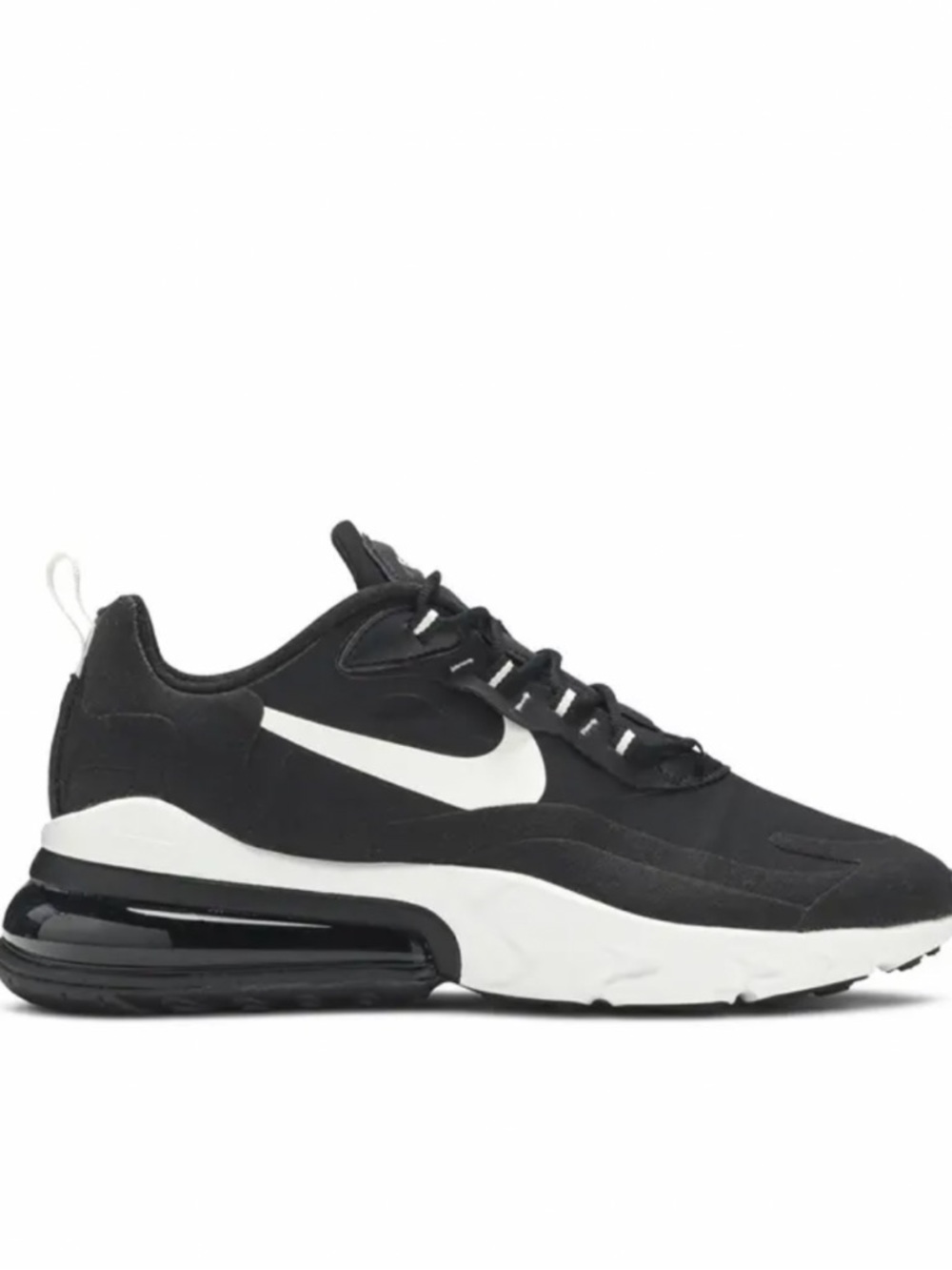 Nike Air Max 270 React Black White Smeakers #AT6174-004, Size 6.5